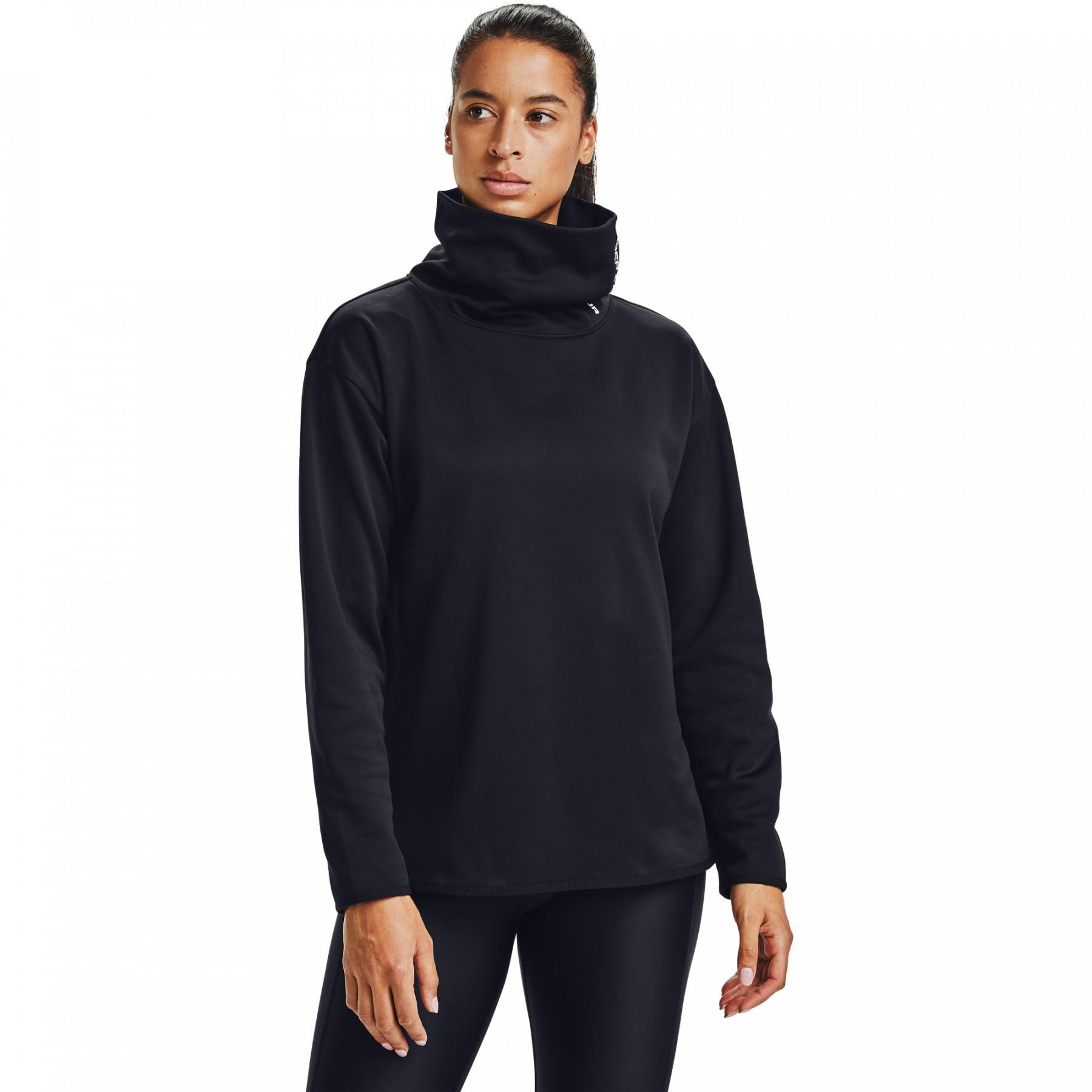 Sweatshirt med trattformad hals för kvinnor Under Armour Fleece