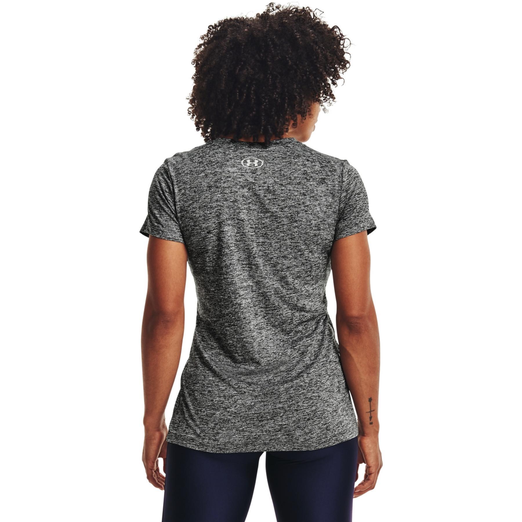 T-shirt för kvinnor Under Armour à manches courtes Tech Twist Graphic