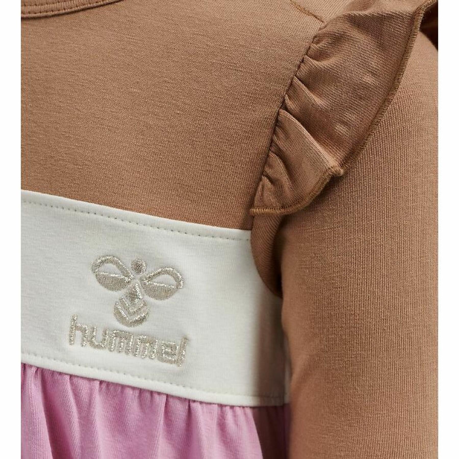 Långärmad klänning för barn Hummel hmlJAmila