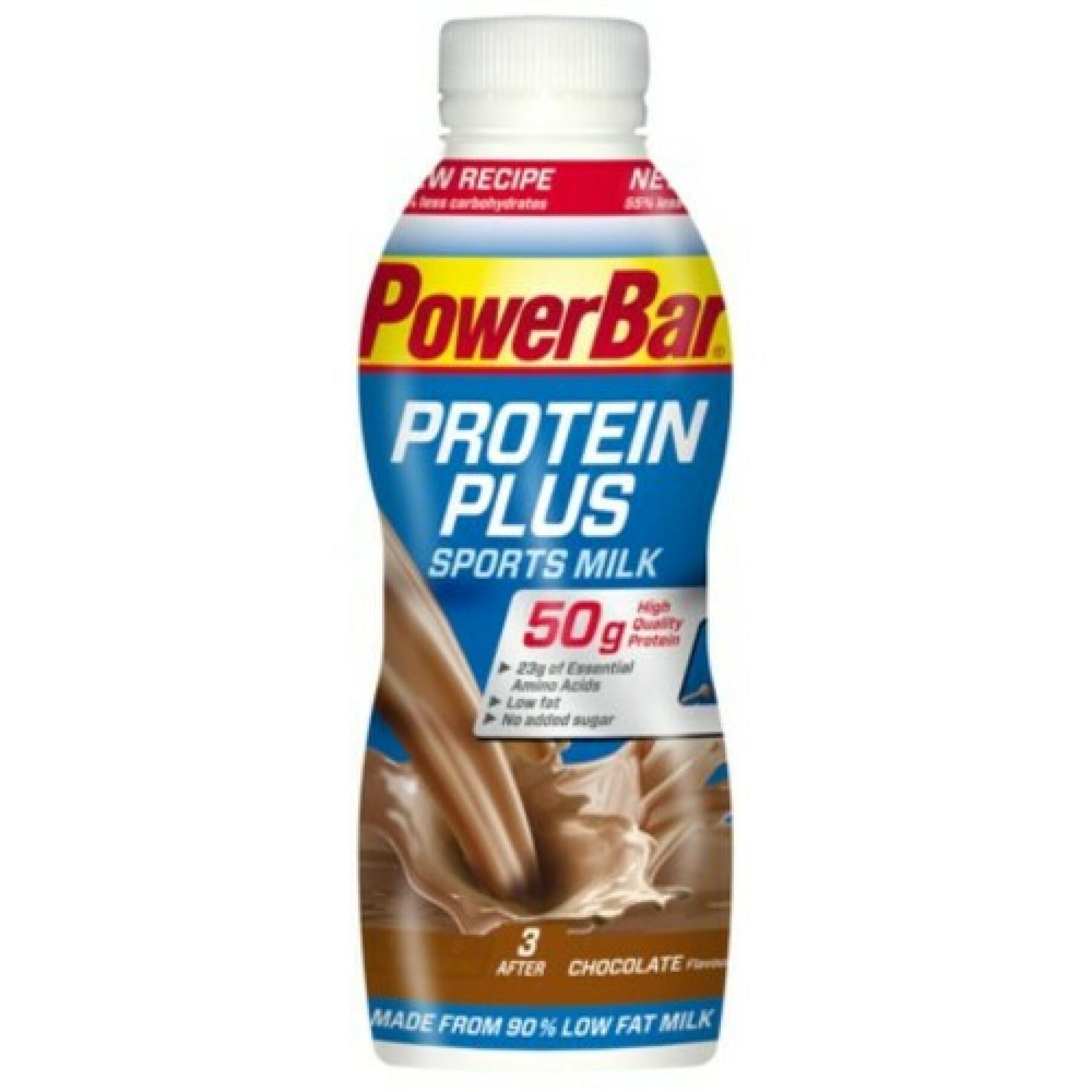 Dryck PowerBar ProteinPlus Sports Milk RTD - Chocolate (12 X500ml)