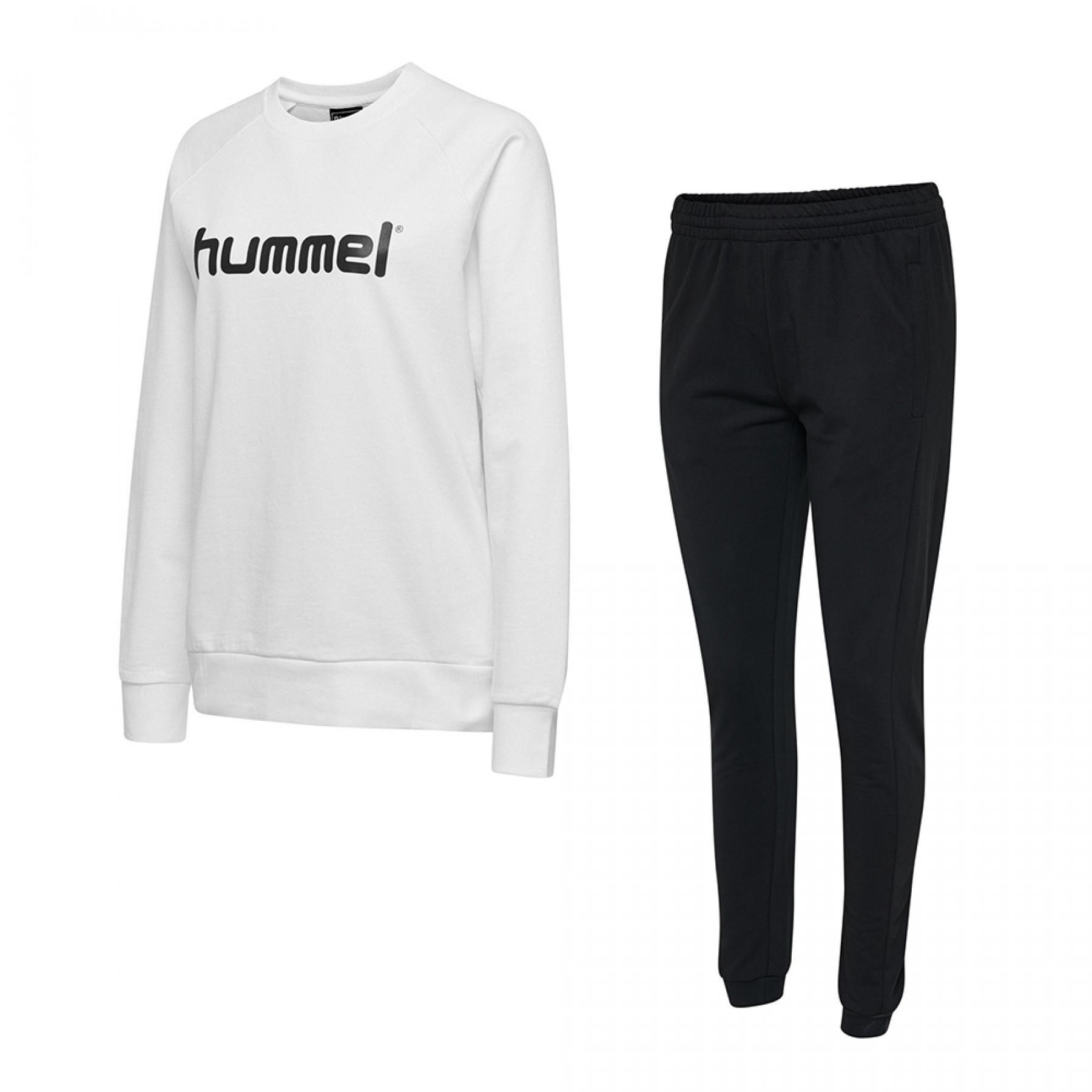 Kvinnors packning Hummel Hmlgo Cotton Logo sweatshirt