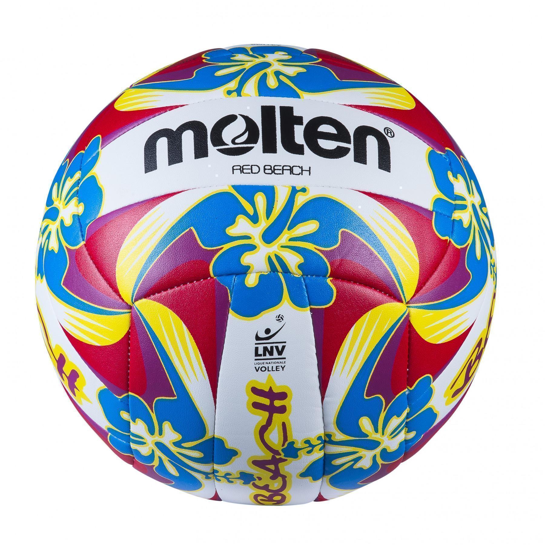 Förpackning med 5 ballonger Molten Beach-volley