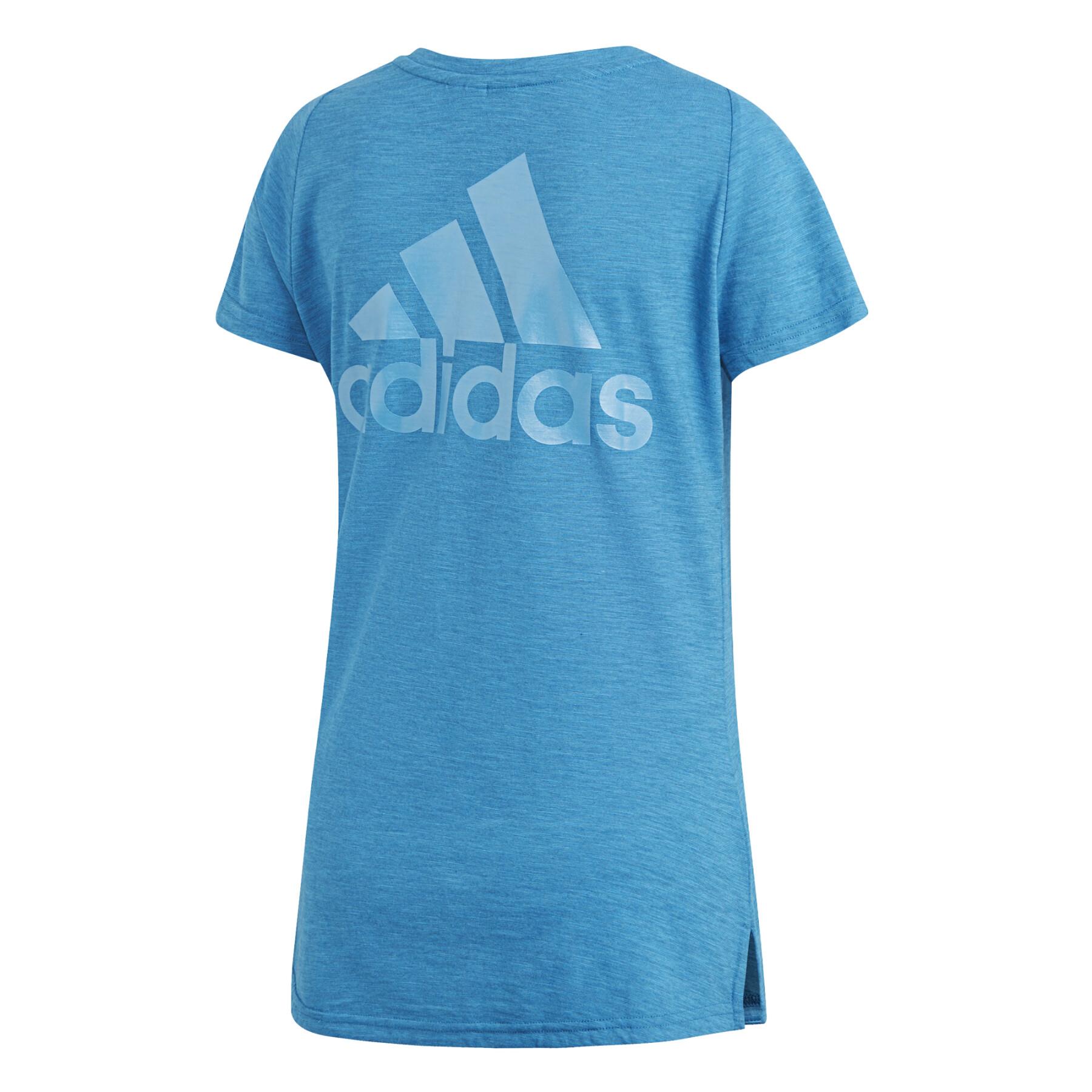 T-shirt med v-ringning för kvinnor adidas ID Winners