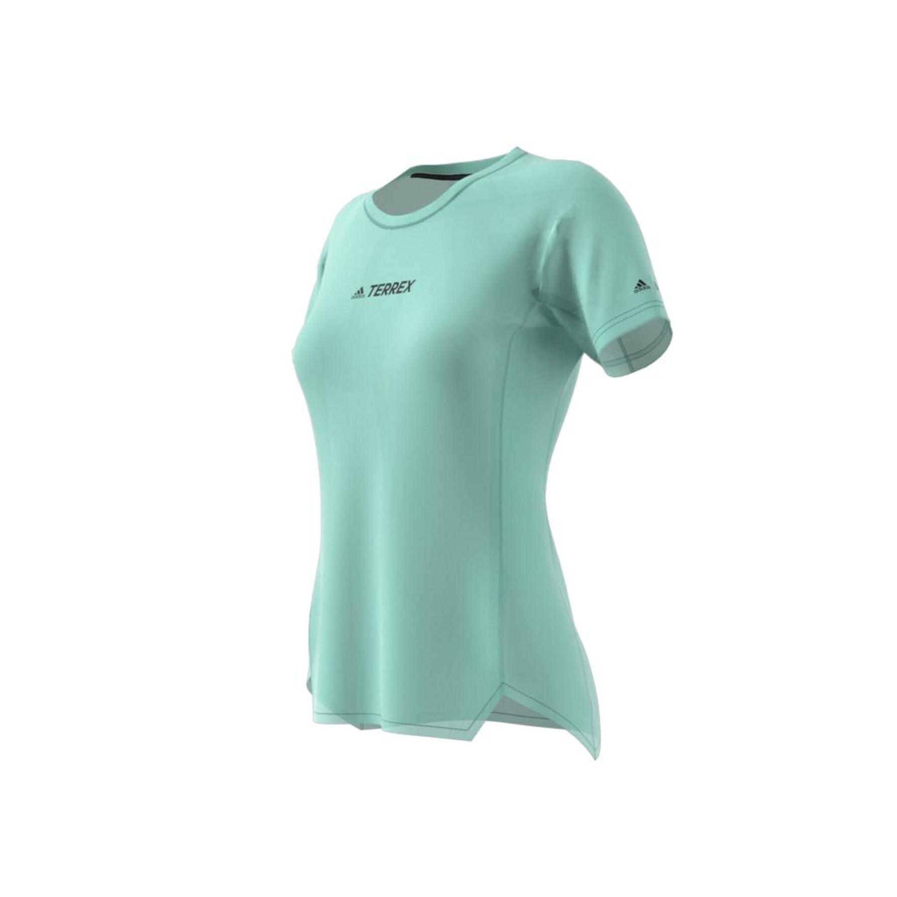 T-shirt för kvinnor adidas Terrex Parley Agravic Trail Running