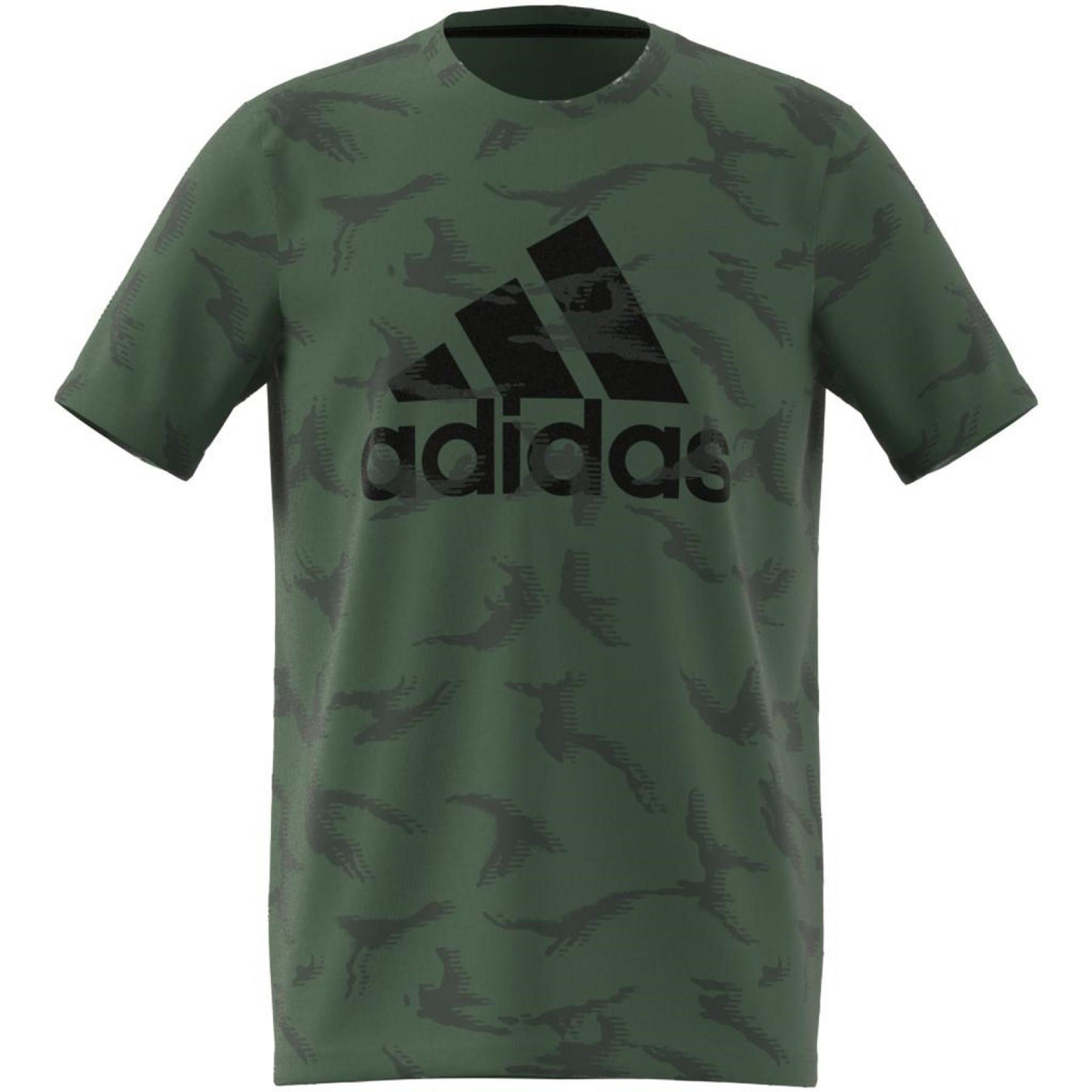 T-shirt för barn adidas Designed To Move Camouflage