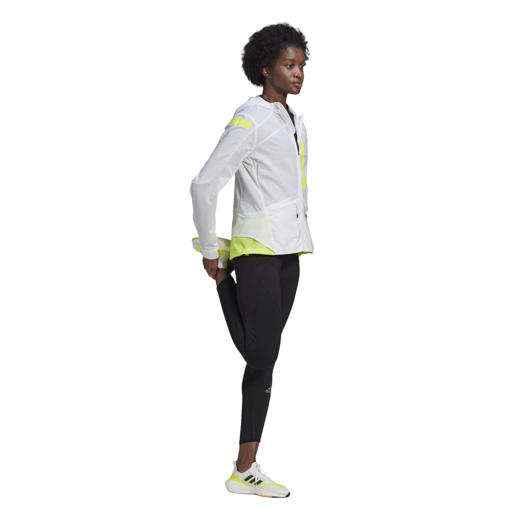 Jacka för kvinnor adidas Marathon Translucent