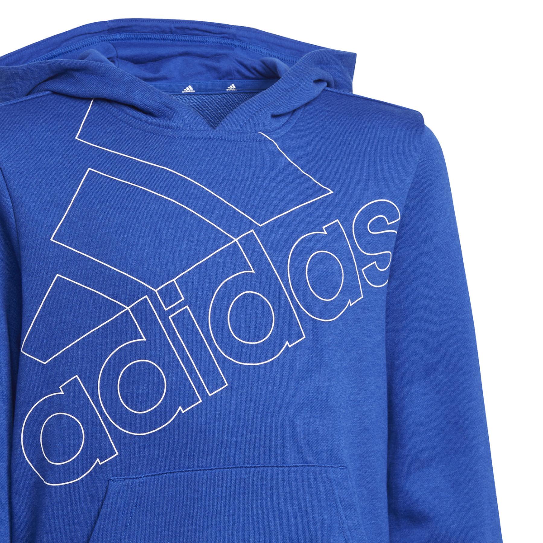 Sweatshirt med huva för barn adidas Essentials Logo