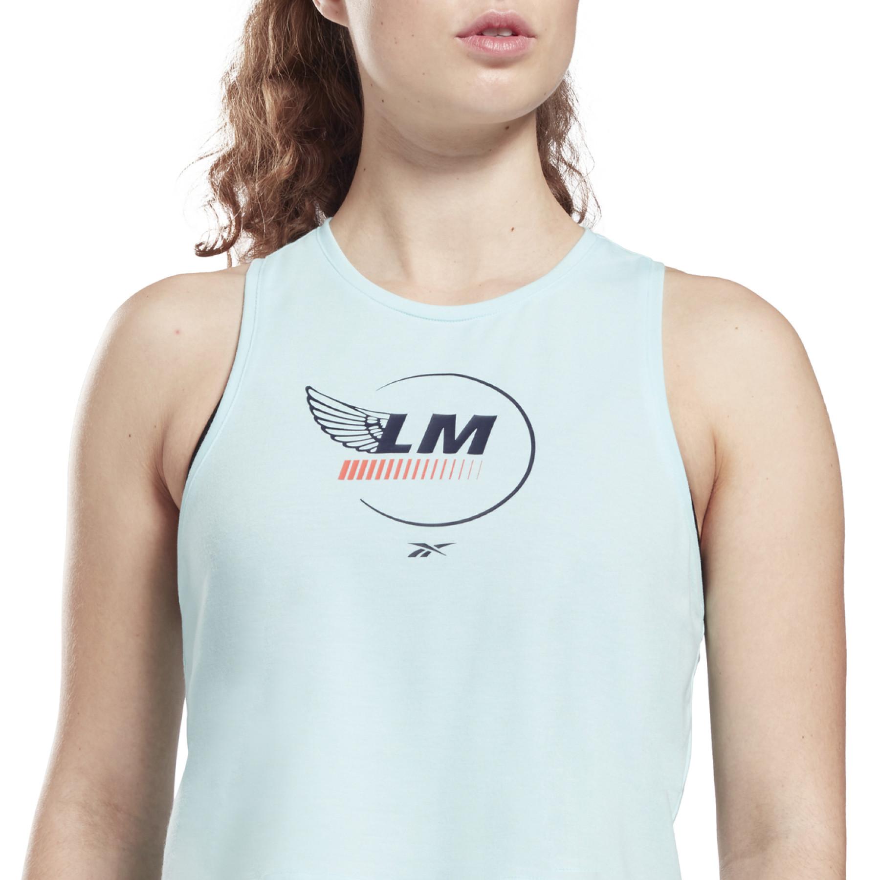 T-shirt för kvinnor Reebok Les Mills® Cropped Tank Top