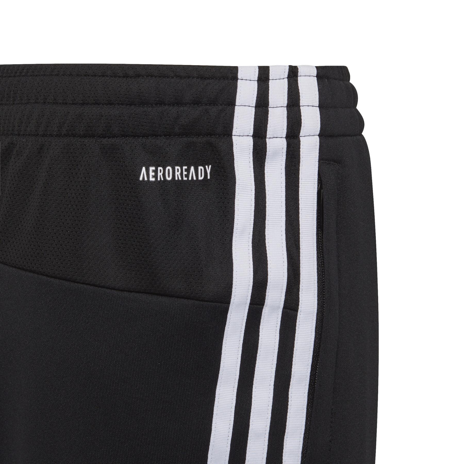 Joggingdräkt för barn adidas Aeroready Primegreen 3-Stripes Tapered