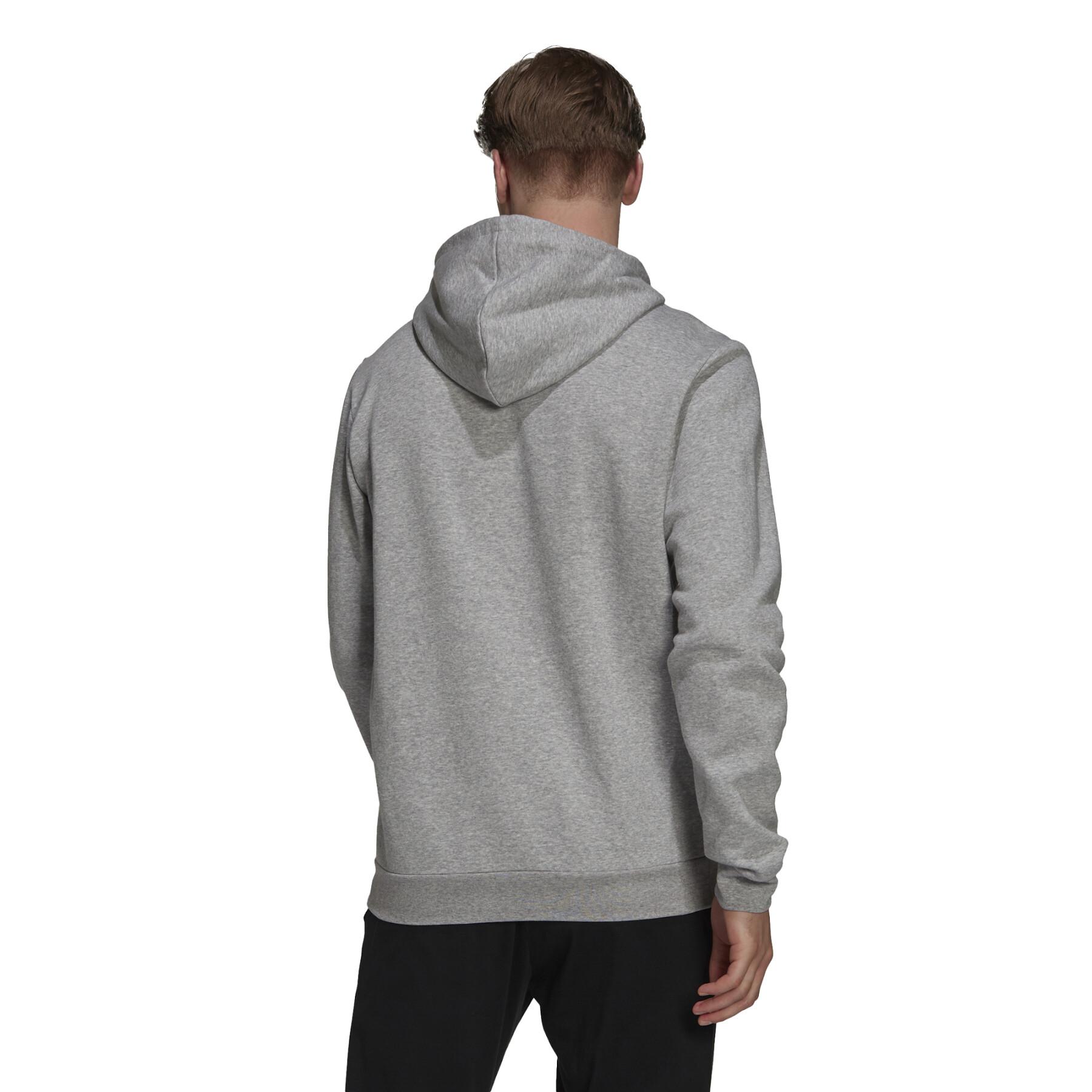 Sweatshirt med huva adidas Essentials Fleece