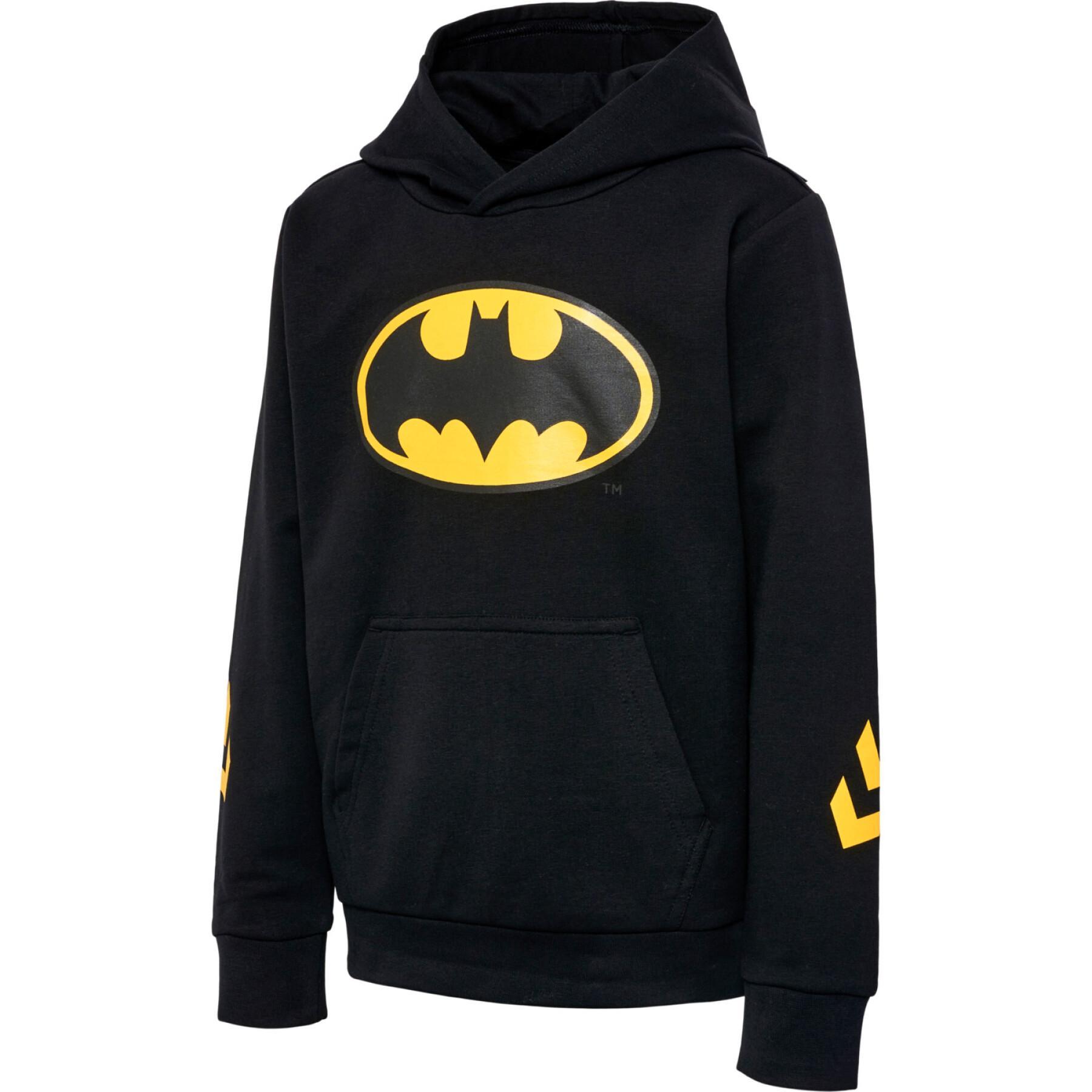 Sweatshirt med huva för barn Hummel Batman cuatro