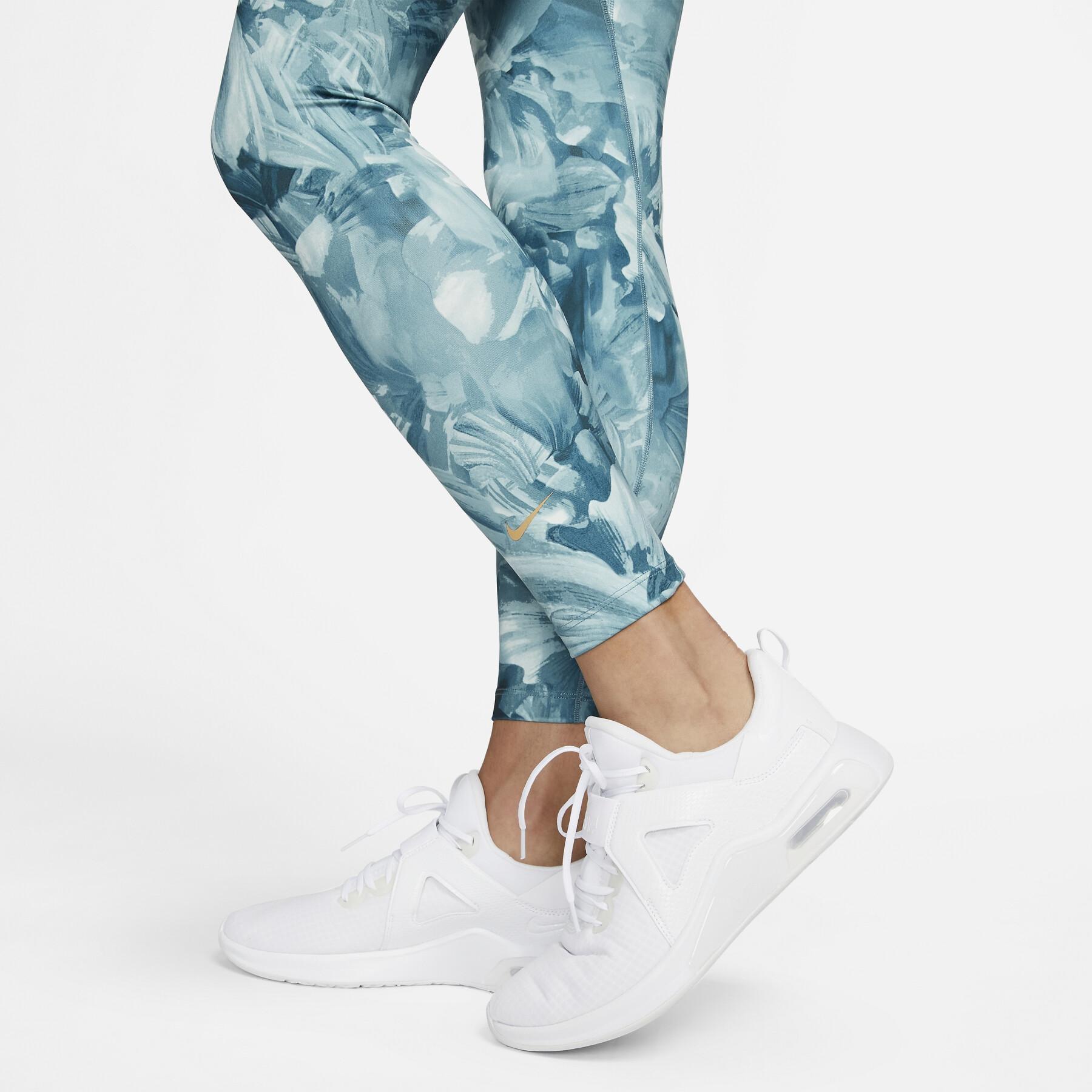 Leggings 7/8 för kvinnor Nike One Dri-Fit HR AOP