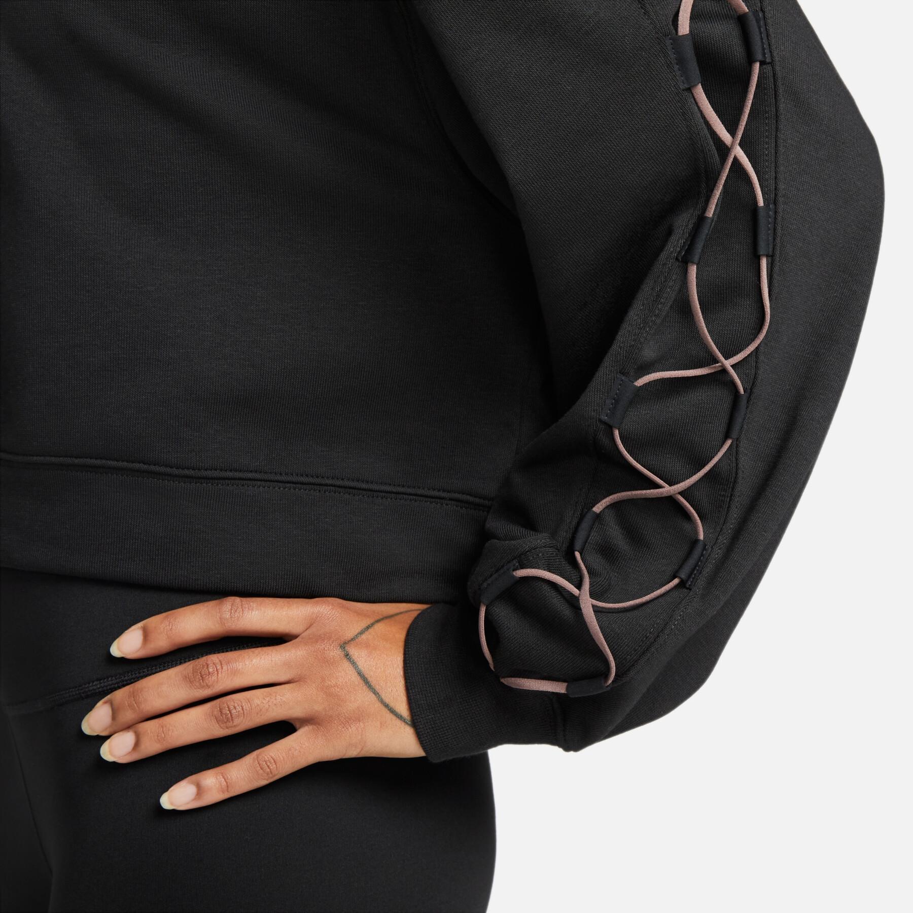 Sweatshirt för kvinnor Nike Dri-Fit Get French Terry Novelty
