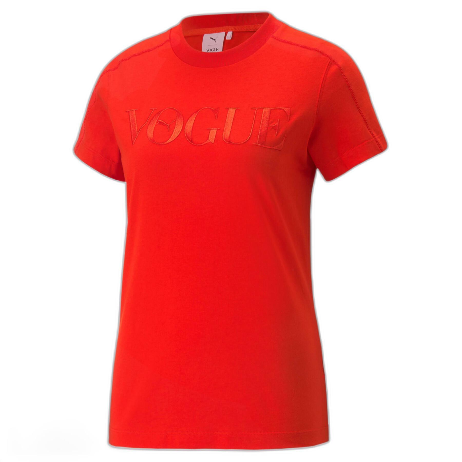 Vanlig T-shirt för kvinnor Puma X Vogue