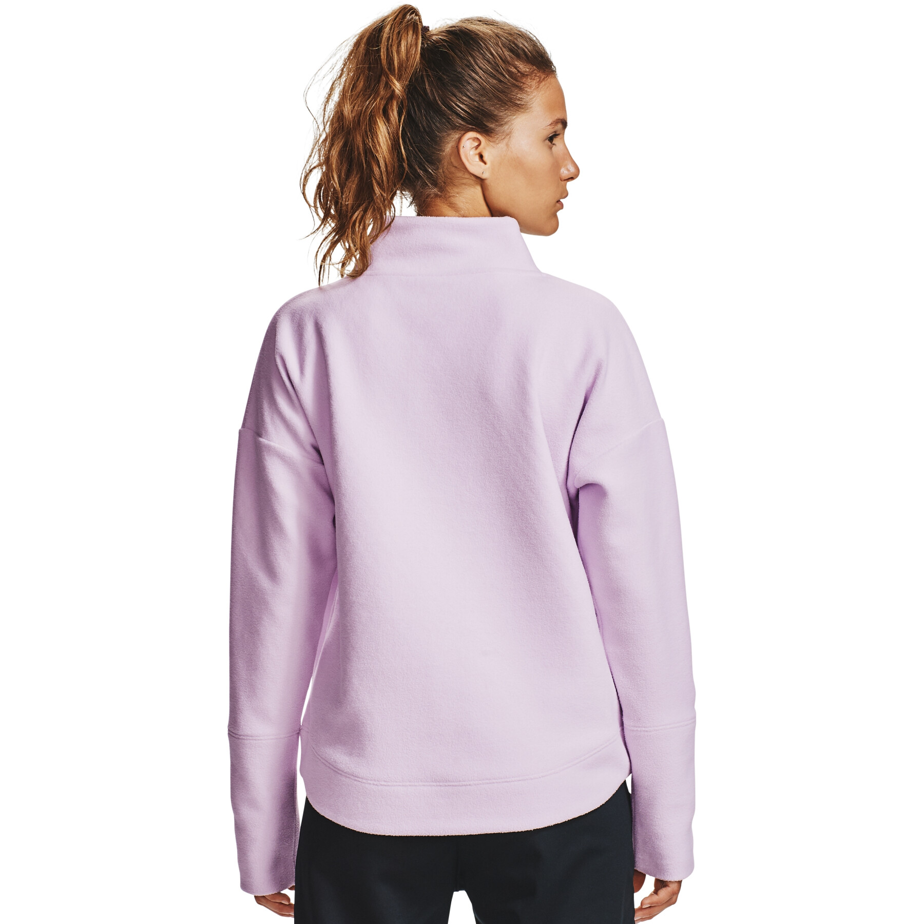 Sweatshirt för kvinnor Under Armour à col châle recoverfleece