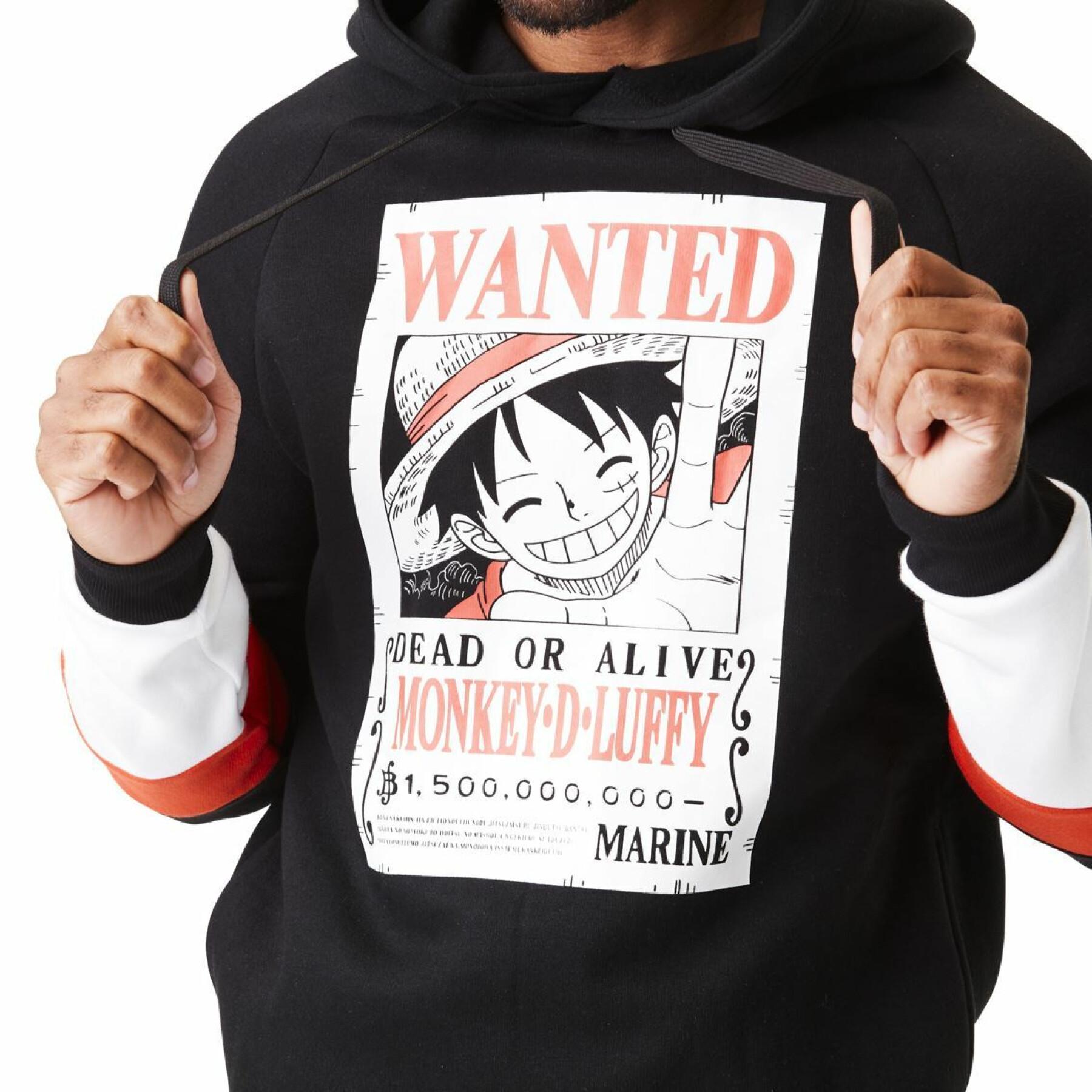Sweatshirt med huva Capslab One Piece Monkey Luffy