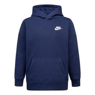 Sweatshirt med huva för barn Nike Club Fleece PO