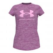 T-shirt för flickor Under Armour à manches courtes et motif Sportstyle