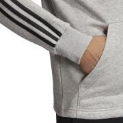 Jacka med huva adidas Must Haves 3-Stripes French Terry