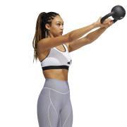 Behå för kvinnor adidas Believe This Medium-Support Workout Logo