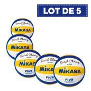 Förpackning med 5 beachvolleybollar Mikasa VLS300 [Taille 5]